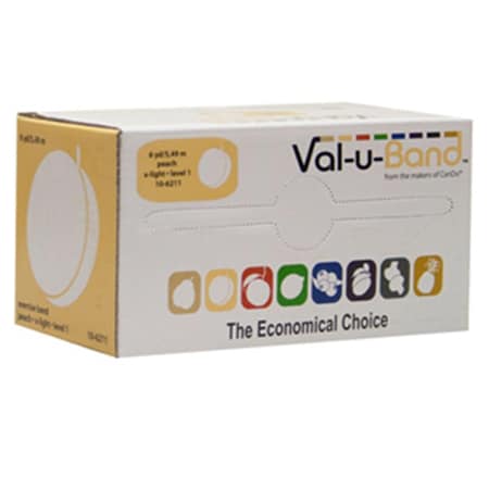 Val-U-Band Low Powder Band, 6 Yard - Peach Val-u-Band-10-6211